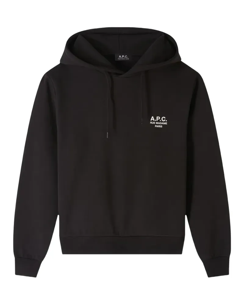 A.P.C. standard Rue Madame hoodie - Schwarz Schwarz