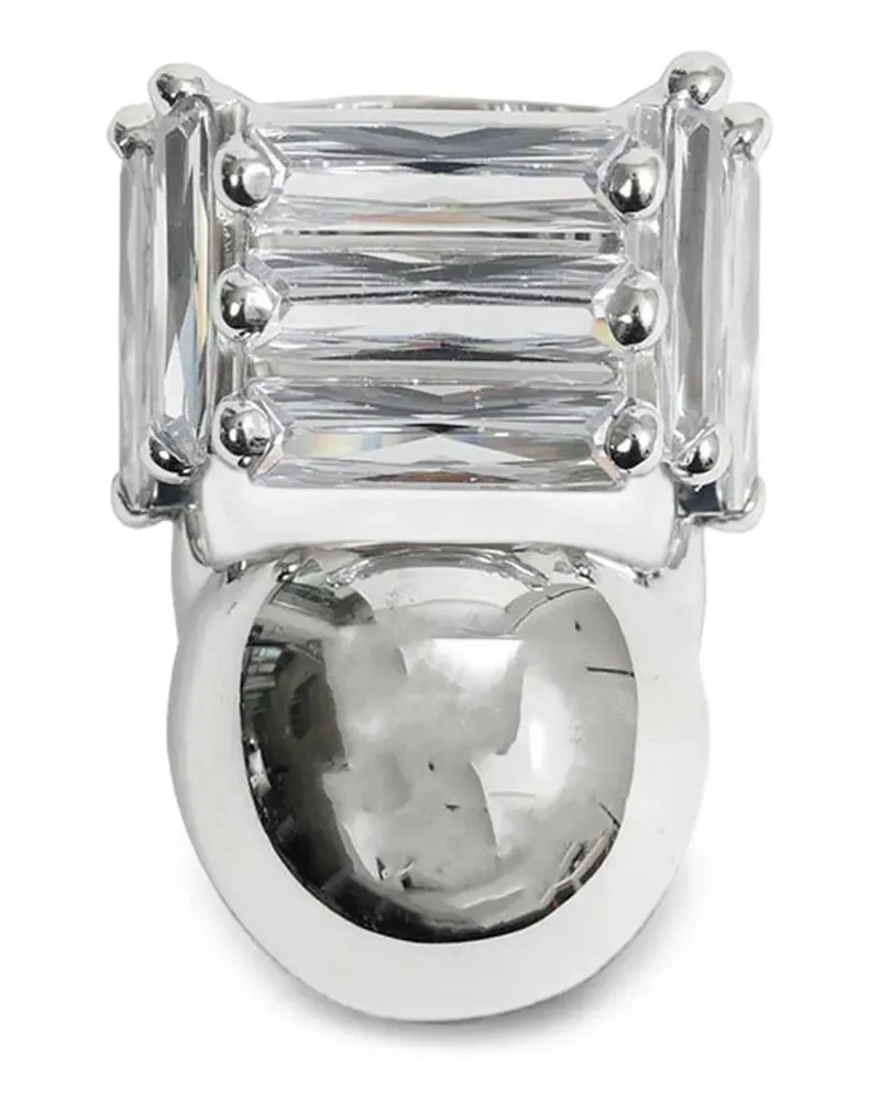 Alan Crocetti Armadillo Armour Ring - Silber Silber
