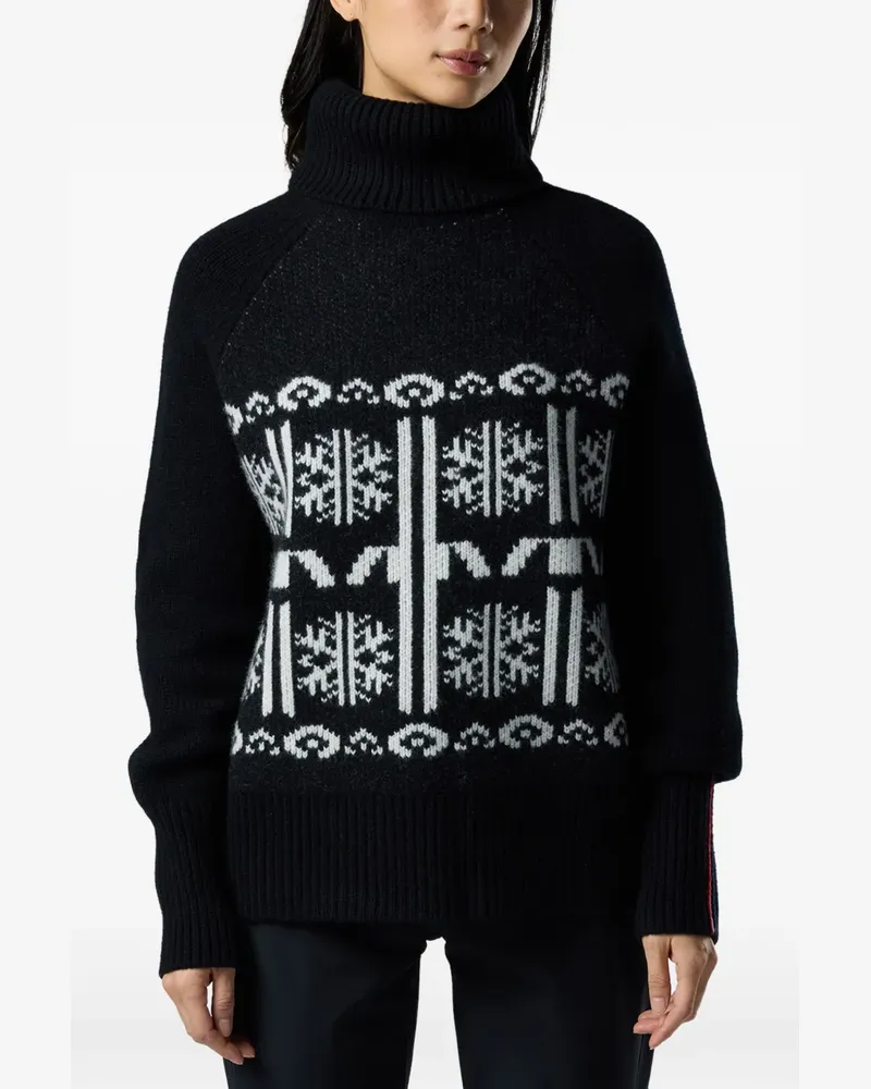 Rossignol Gemusterter Pullover - Schwarz Schwarz