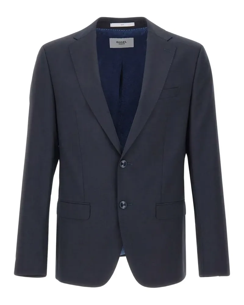 Digel Alesso single-breasted blazer - Blau Blau