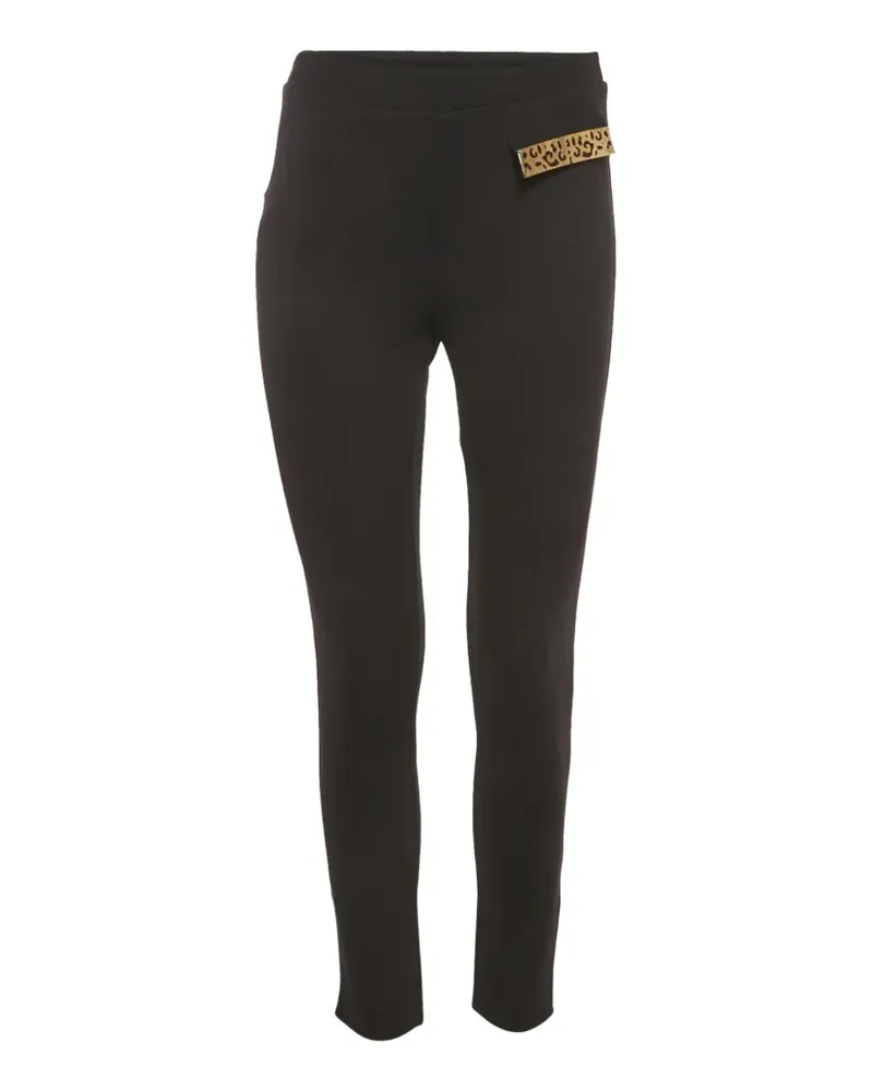 Roberto Cavalli gabardine leggings - Schwarz Schwarz