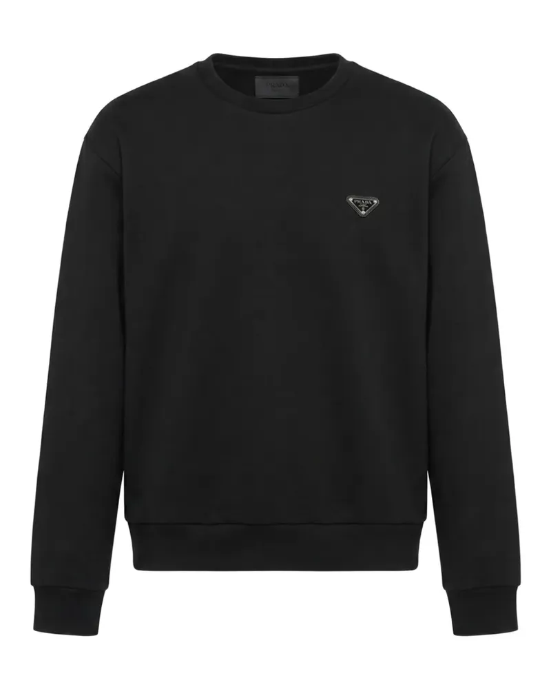 Prada crew-neck sweatshirt - Schwarz Schwarz