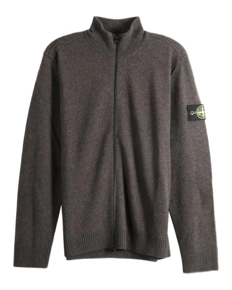 Stone Island Cardigan mit Reißverschluss - Braun Braun