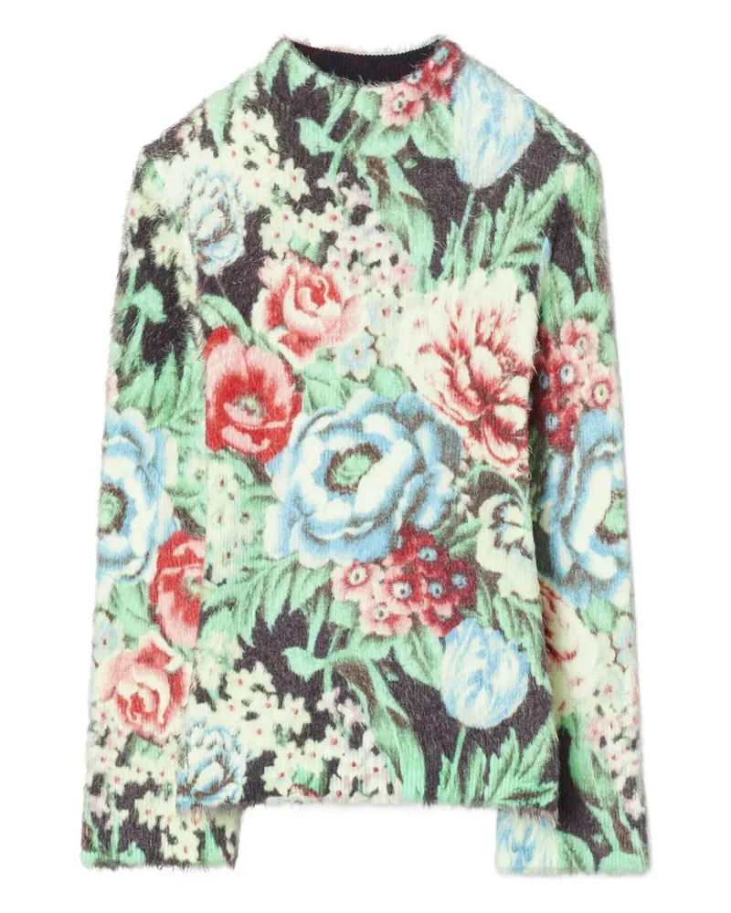 Tory Burch Pullover mit Print - Schwarz Schwarz