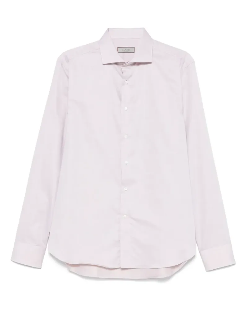 Canali Impeccabile Hemd - Nude Nude