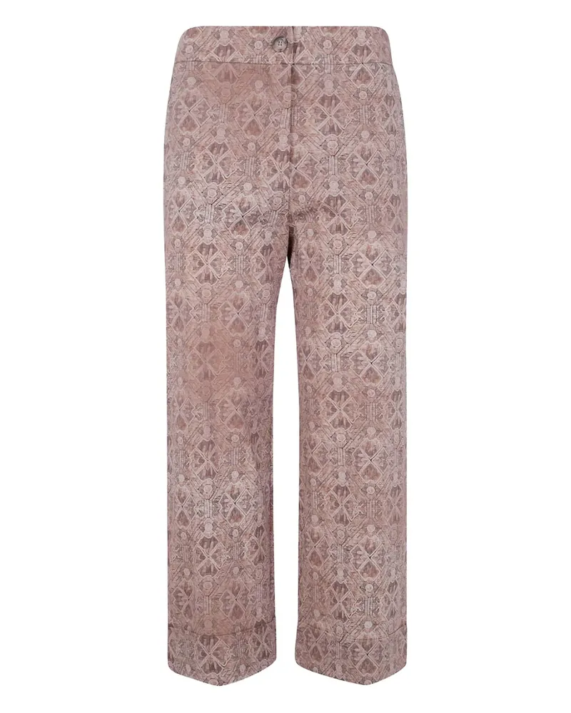 Pierre-Louis Mascia Hose mit geometrischem Print - Rosa Rosa