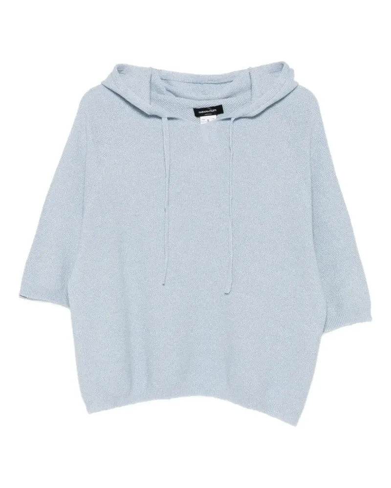 Fabiana Filippi Kurzärmeliger Pullover - Blau Blau