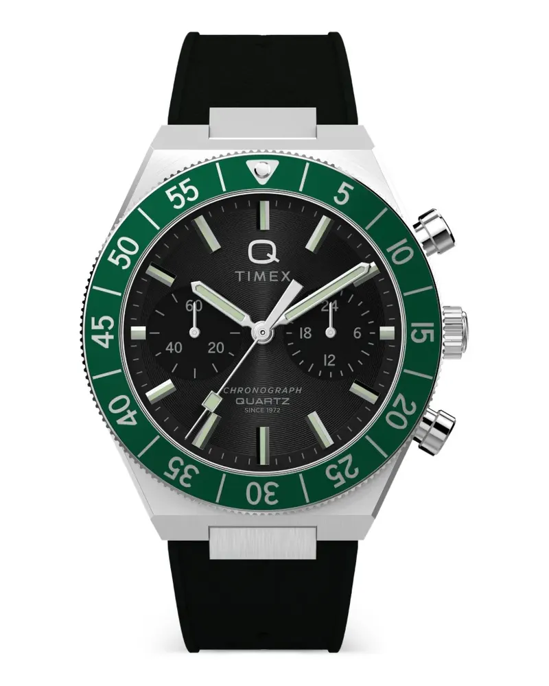 Timex Q  Continental Armbanduhr 40mm - Schwarz Schwarz