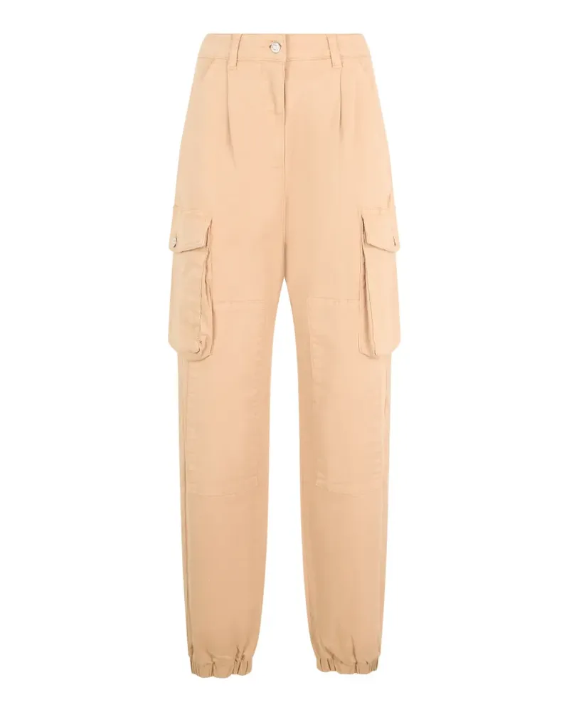 Moschino Hose mit elastischen Bündchen - Nude Nude