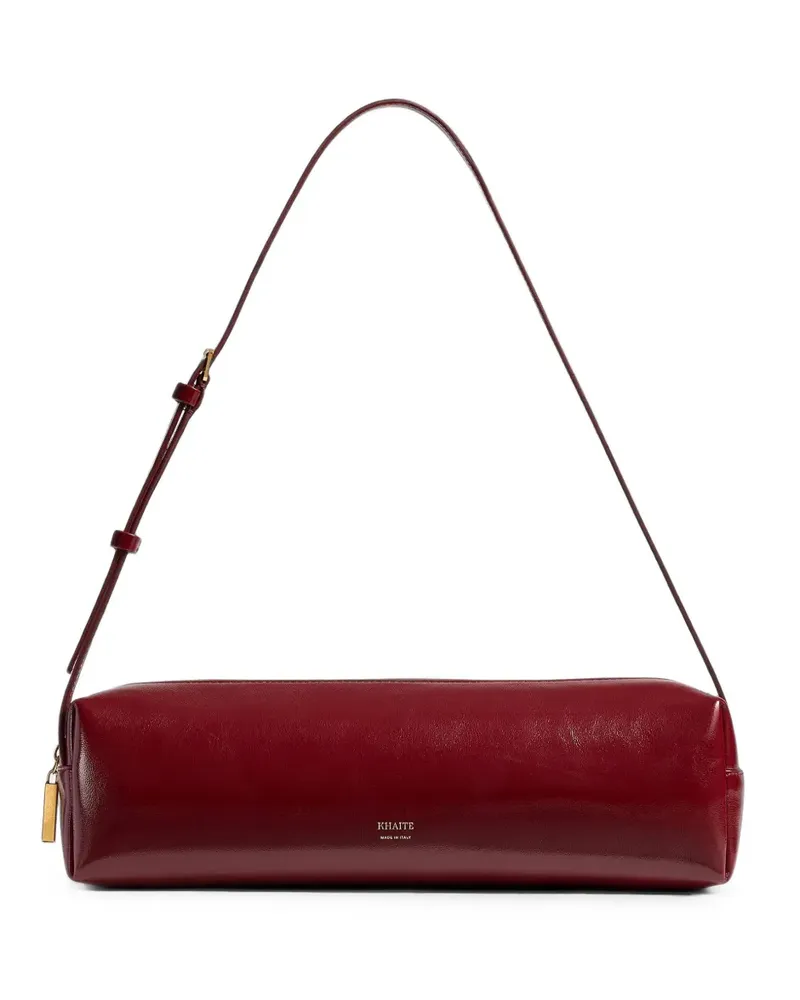 KHAITE Zylinderförmige Kye Schultertasche - Rot Rot