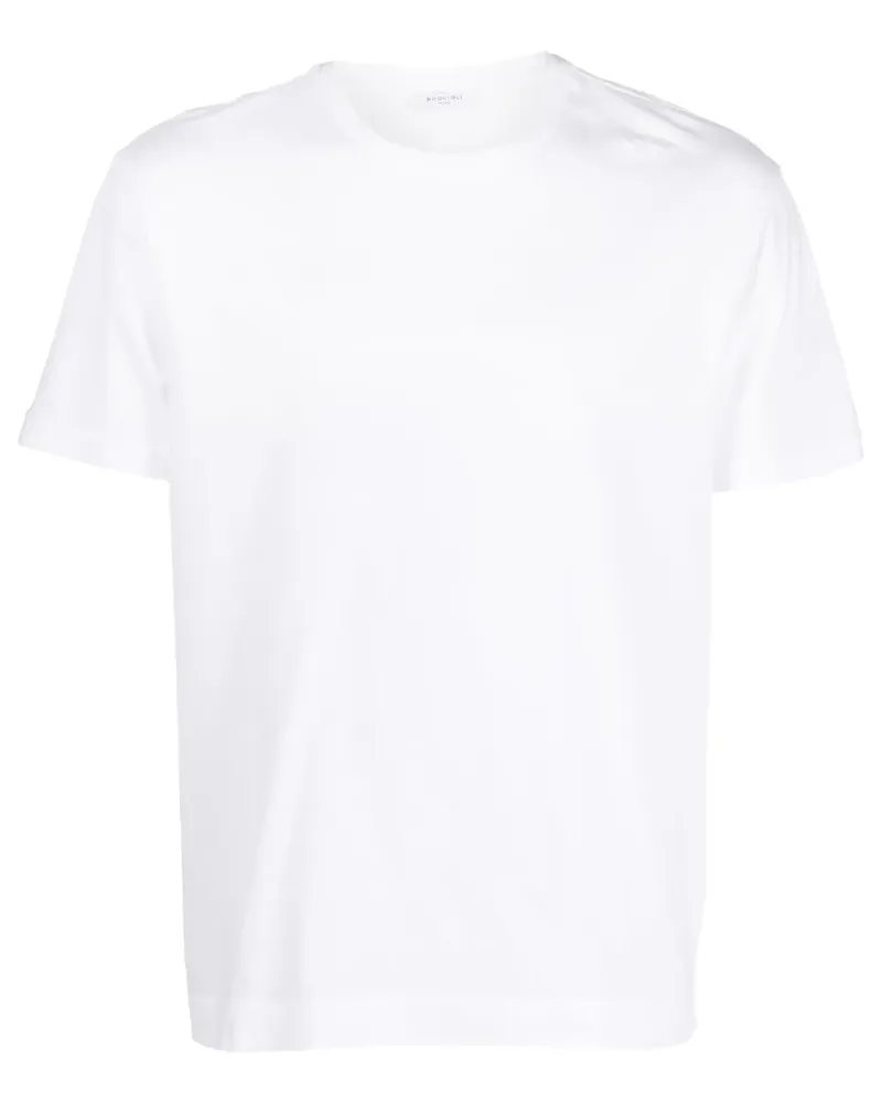 Boglioli T-Shirt mit Rundhalsausschnitt - Weiß Weiß