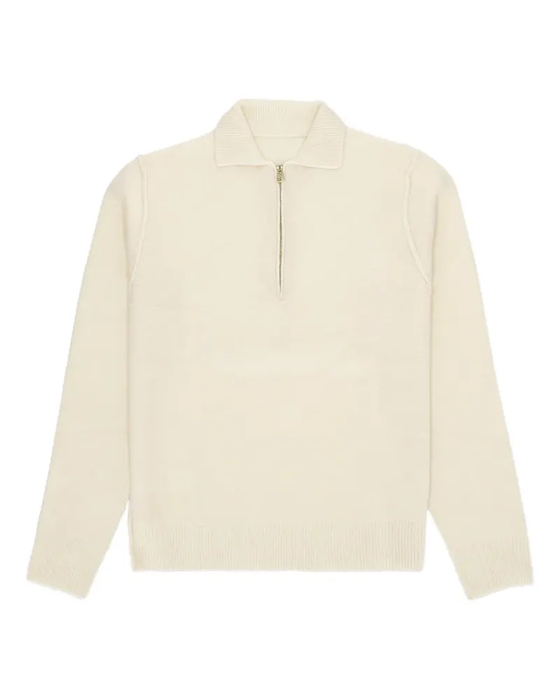 Fortela Yale zip sweatshirt - Nude Nude