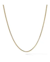 David Yurman 18kt Box Chain Gelbgoldhalskette Gold