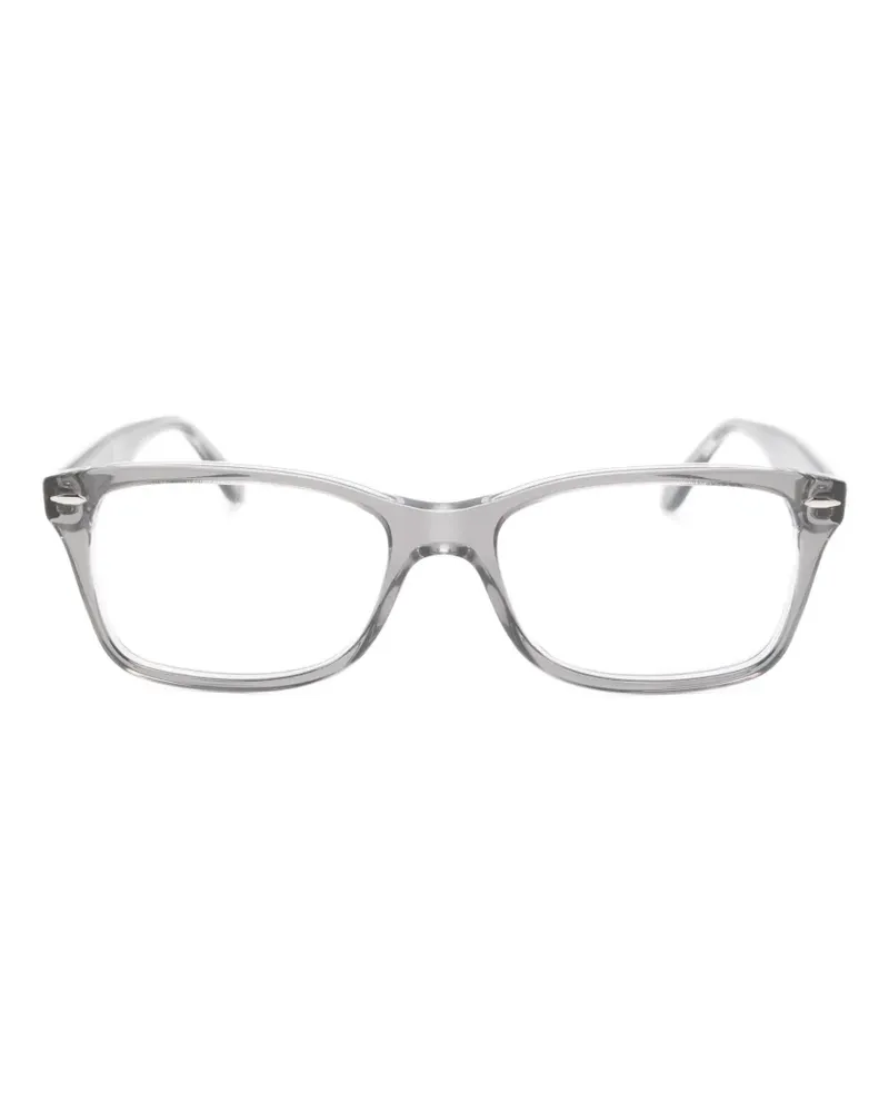 Ray Ban Brille mit eckigem Gestell - Grau Grau