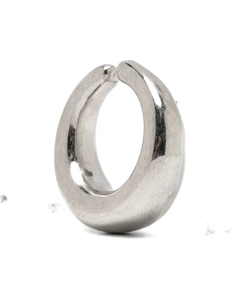 PANCONESI curved earrings set of three - Silber Silber