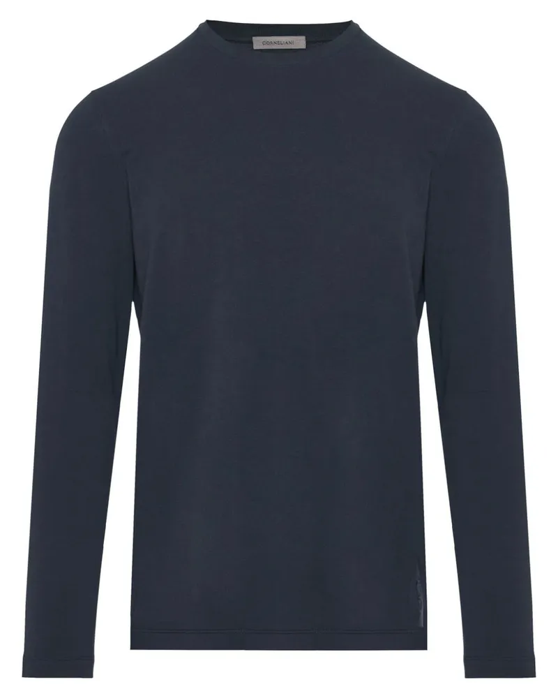 Corneliani Klassisches Sweatshirt Blau