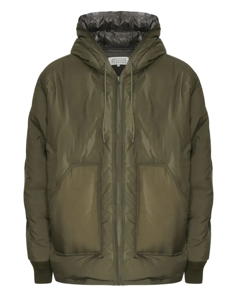 Maison Margiela Gefütterte Kapuzenjacke - Grün Grün