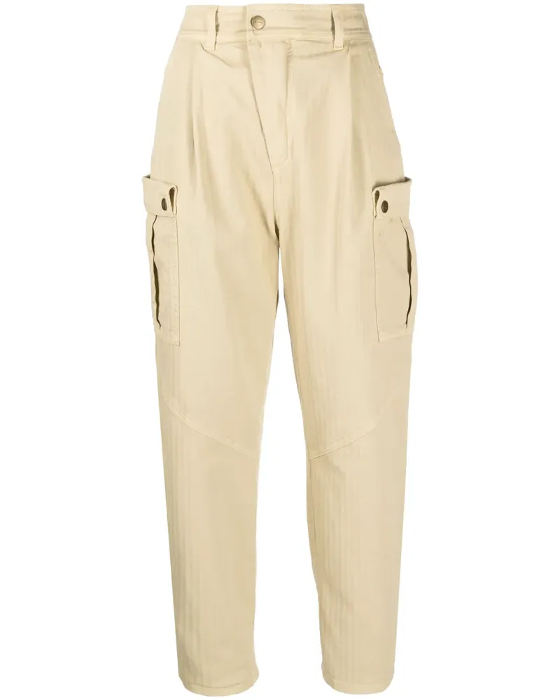 Etro Cargohose mit hohem Bund - Nude Nude