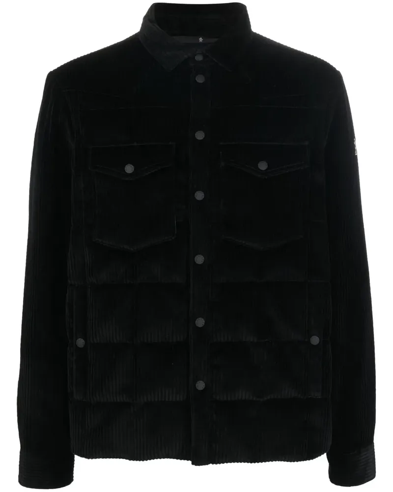 Moncler Gelt Daunen-Hemdjacke - Schwarz Schwarz