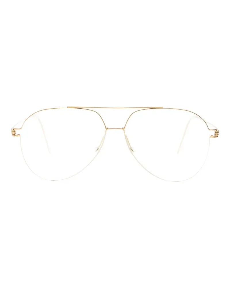 Lindbergh Rim Storm Pilotenbrille - Gold Gold
