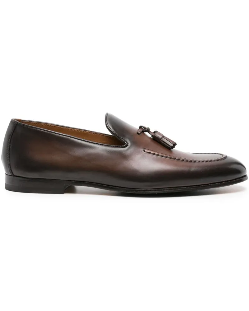 Doucal´s Ausgeblichene Loafer mit Quasten - Braun Braun