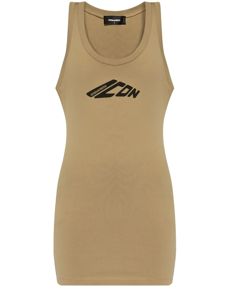 Dsquared2 Minikleid mit Icon-Motiv - Nude Nude