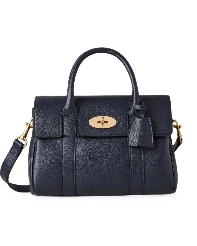 Mulberry Bayswater leather satchel bag - Blau Blau