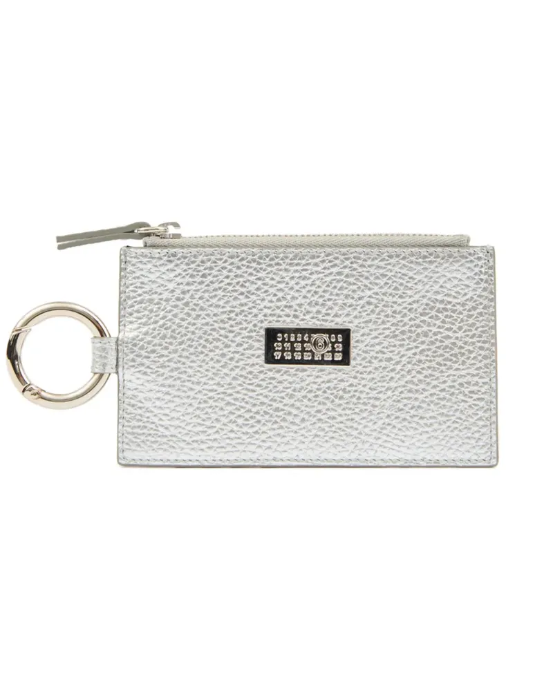 Maison Margiela Numeric Portemonnaie - Silber Silber