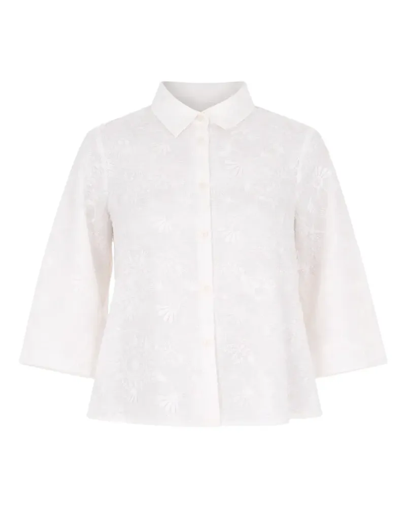 MARELLA floral shirt - Weiß Weiß