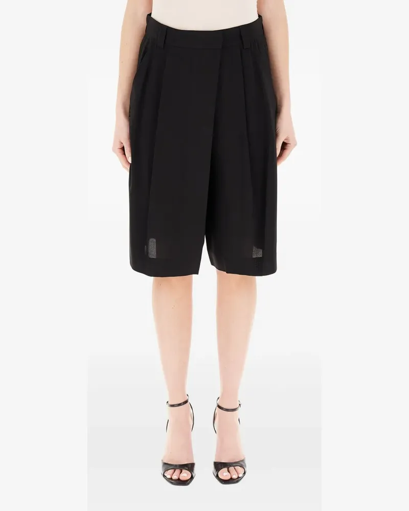 MARELLA Shorts mit Bundfalten - Schwarz Schwarz