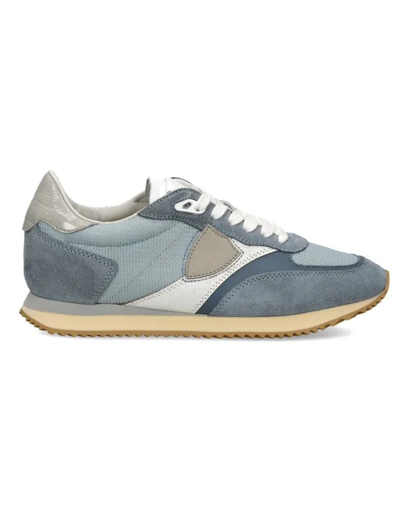 Philippe Model Blville Sneakers mit Einsätzen - Blau Blau