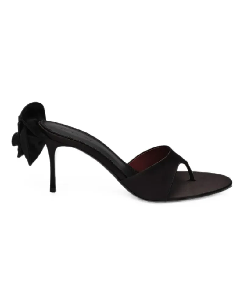 Magda Butrym Sandalen mit Zehensteg - Schwarz Schwarz