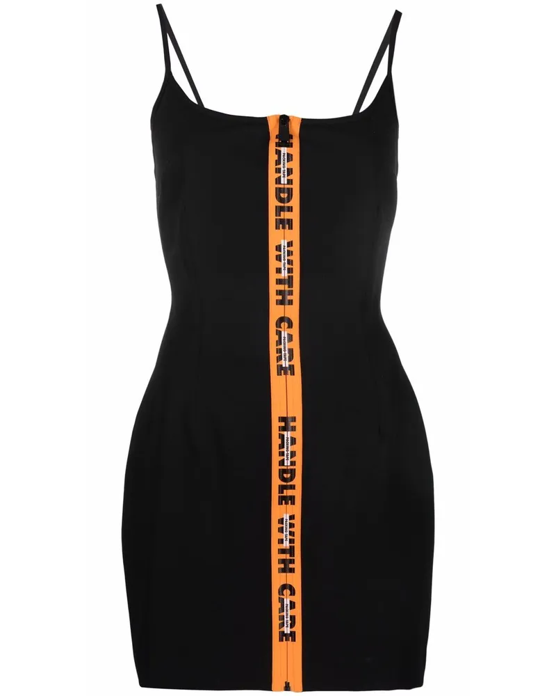 Heron Preston Kleid mit Reißverschluss - Schwarz Schwarz