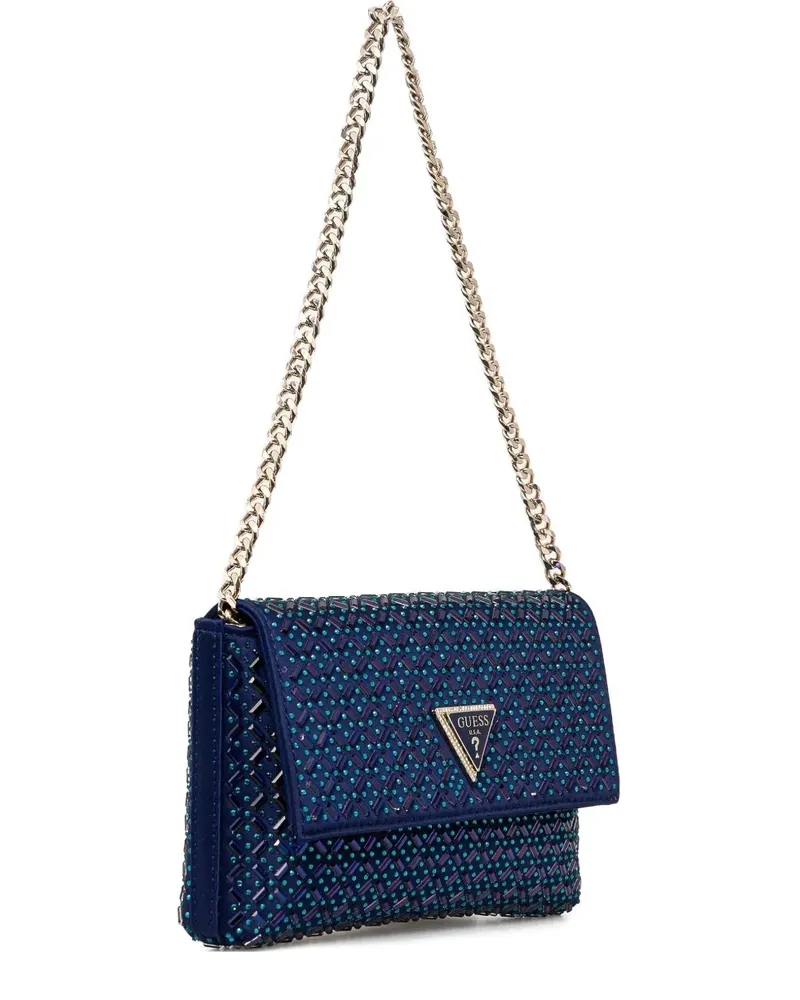 Guess Verzierte Zalina Tasche - Blau Blau