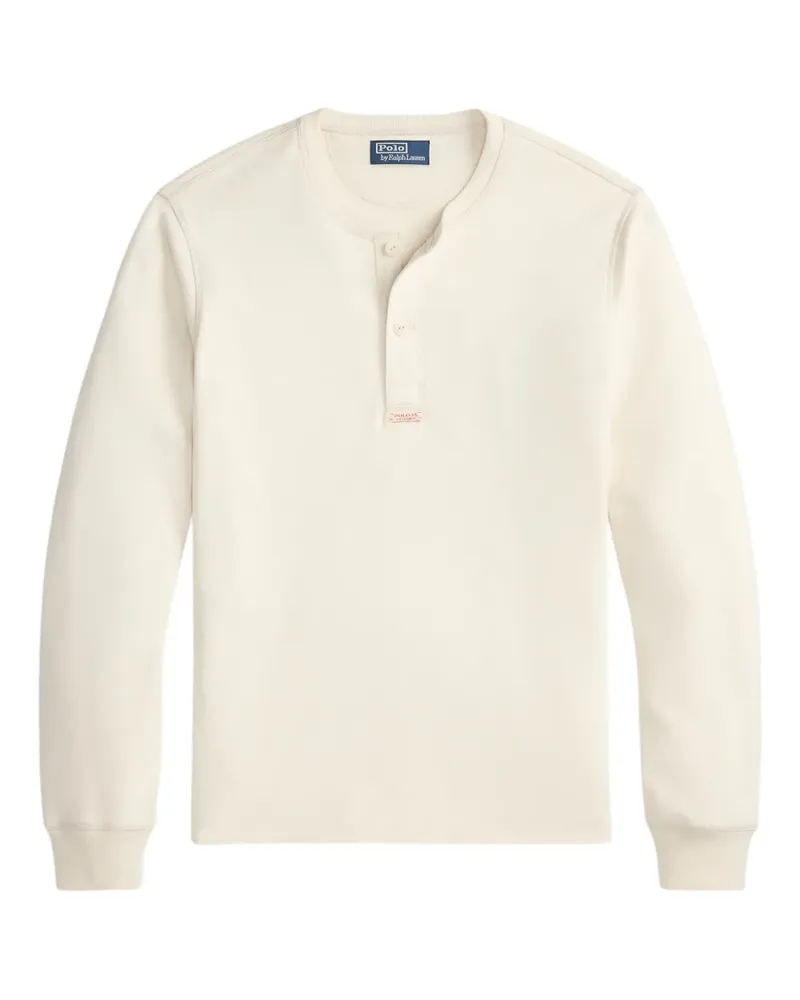 Ralph Lauren Sweatshirt mit Knöpfen - Nude Nude