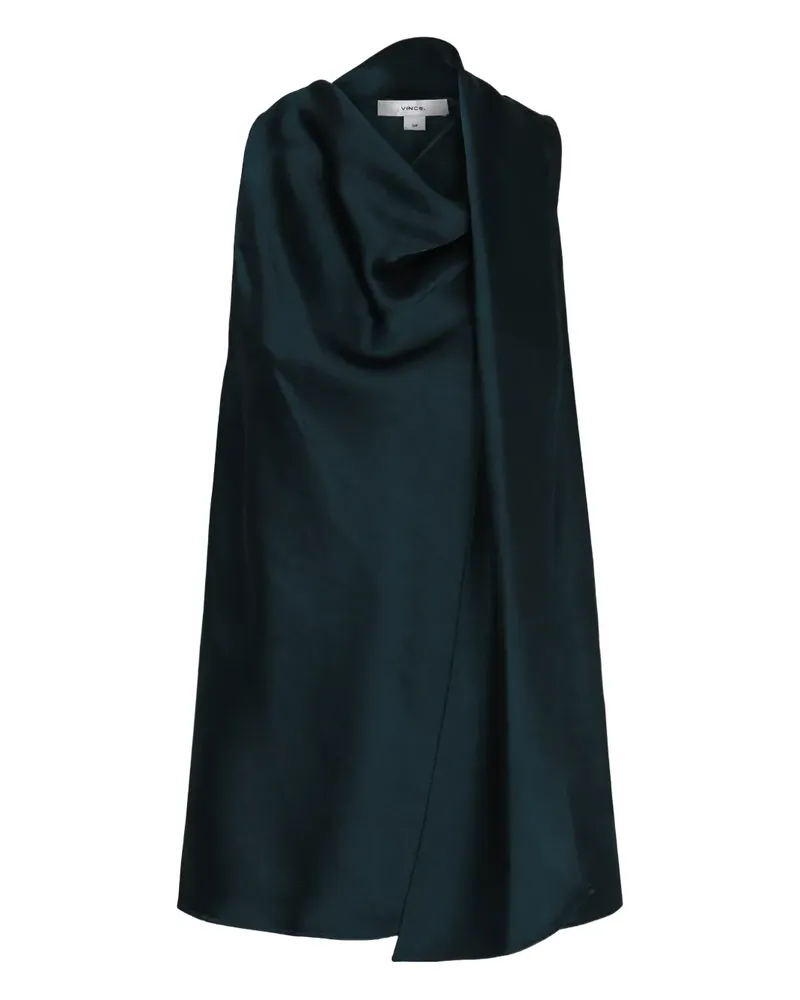 Vince Top aus Seide - Grün Grün