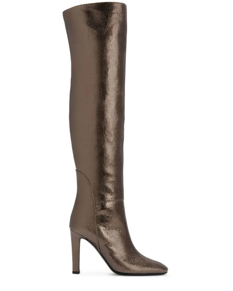 Giuseppe Zanotti Kniehohe Hattie Stiefel 105mm - Braun Braun