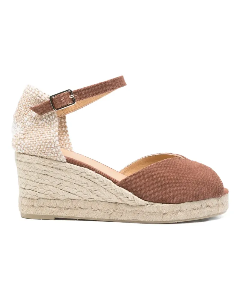 Castañer wedge espadrilles - Braun Braun