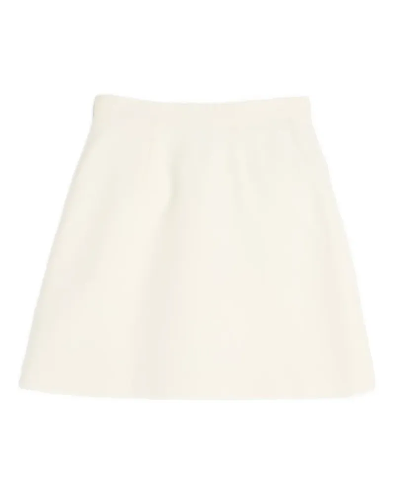 Valentino Garavani Crepe Couture Minirock - Nude Nude