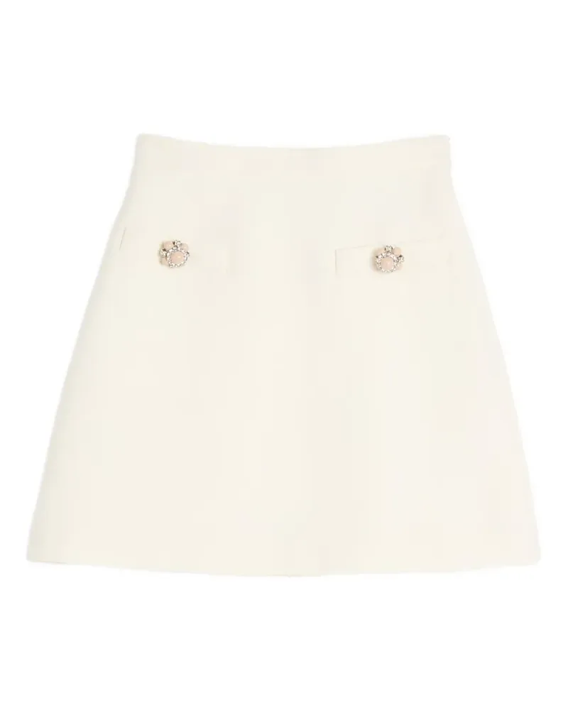 Valentino Garavani Crepe Couture Minirock - Nude Nude