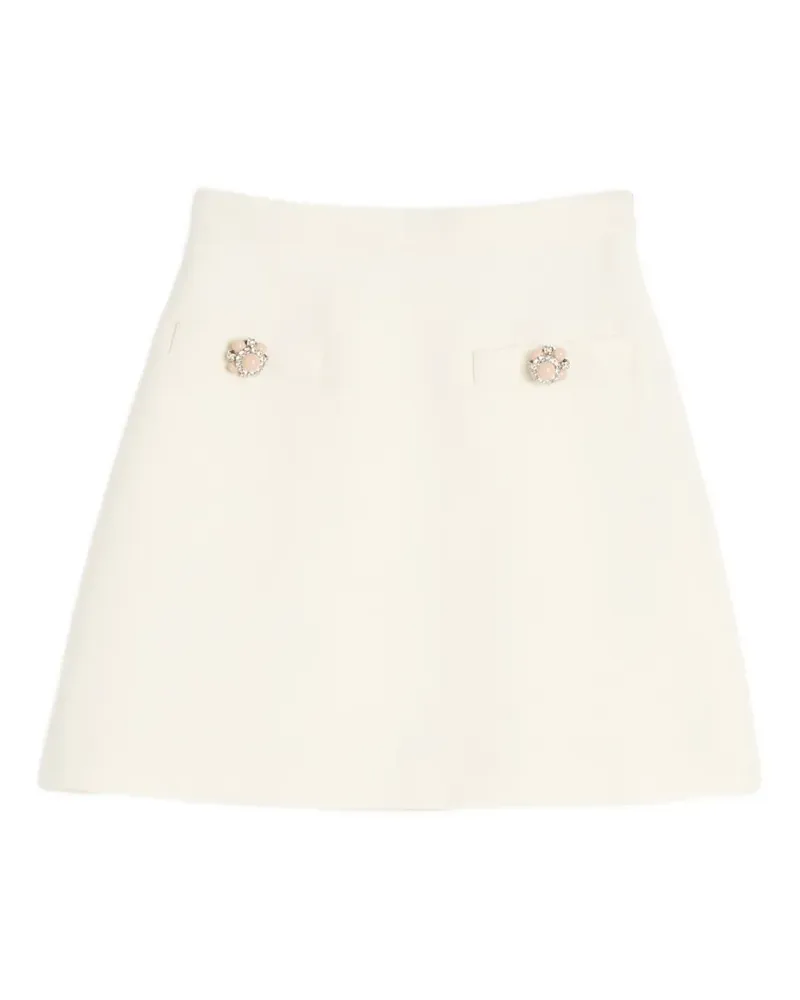 Valentino Garavani Crepe Couture Minirock - Nude Nude