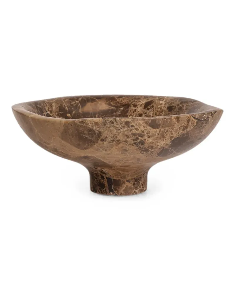 Editions Milano Eras marble bowl - Braun Braun