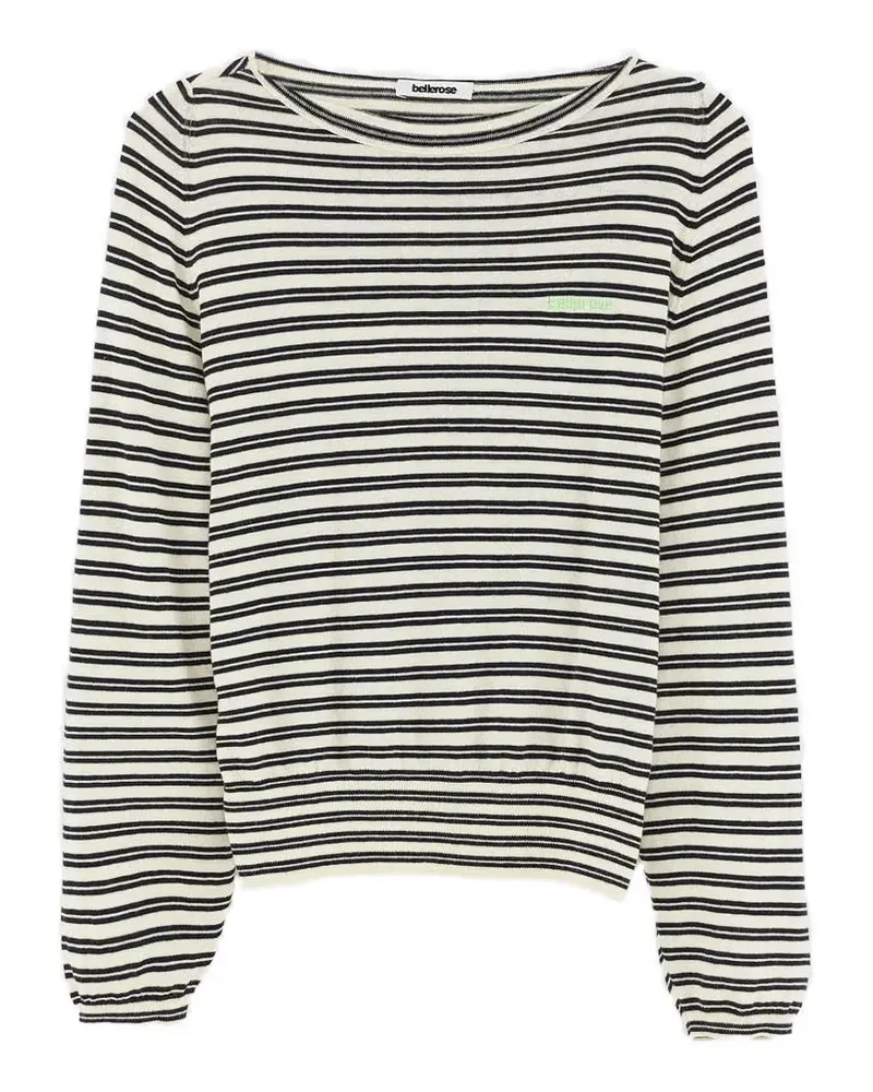 Bellerose Gerhi horizontal-stripe sweater - Weiß Weiß