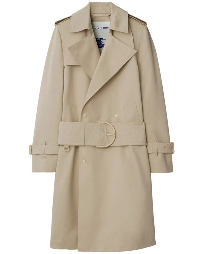 Burberry Trenchcoat mit Gürtel - Nude Nude