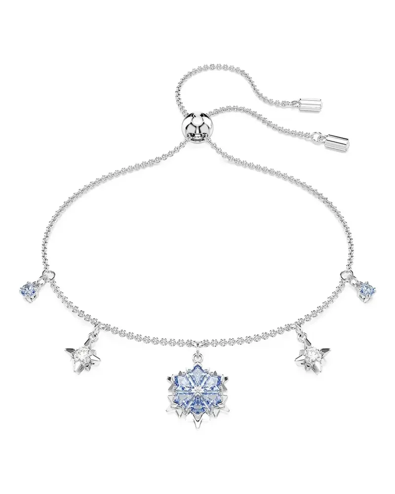 Swarovski Magic snowflake star charm bracelet - Silber Silber