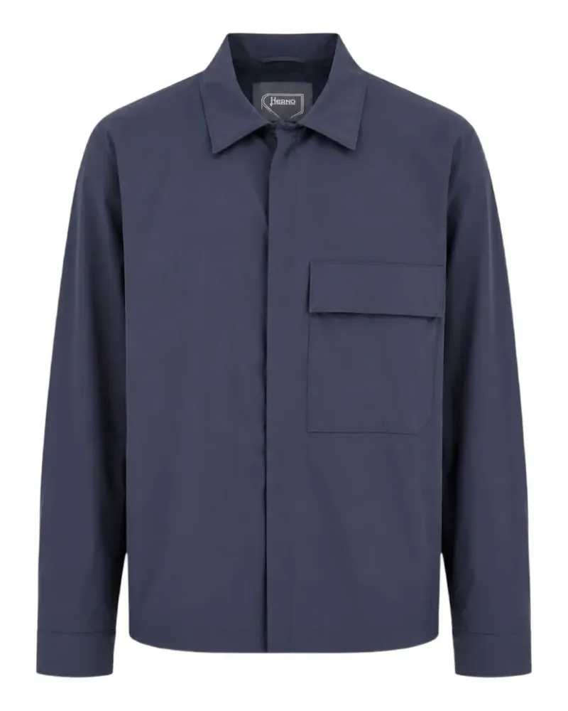 Herno chest-pocket jacket - Blau Blau