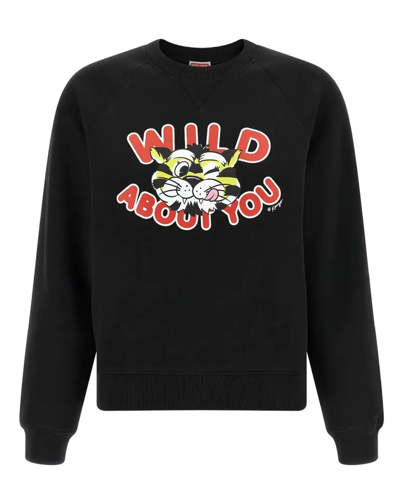 Kenzo Wild Tiger sweatshirt - Schwarz Schwarz