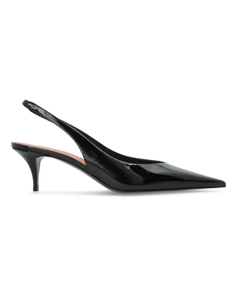 Amina Muaddi Anok Slingback-Pumps - Schwarz Schwarz