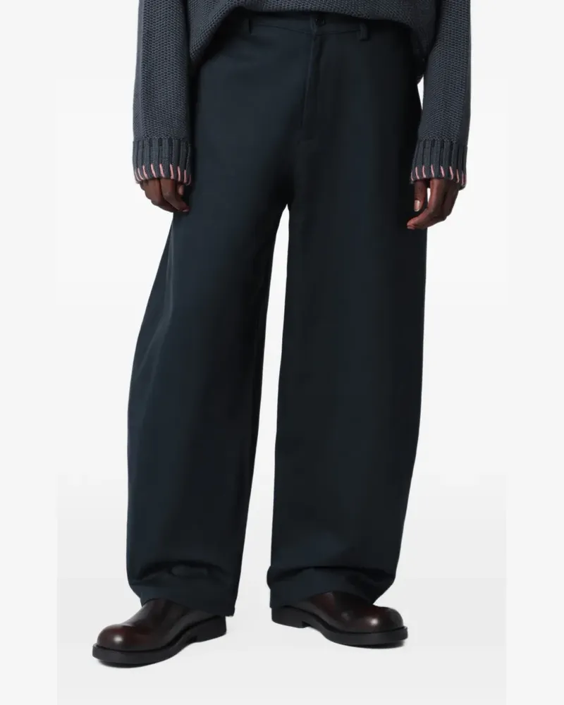 YMC wide-leg jeans - Blau Blau