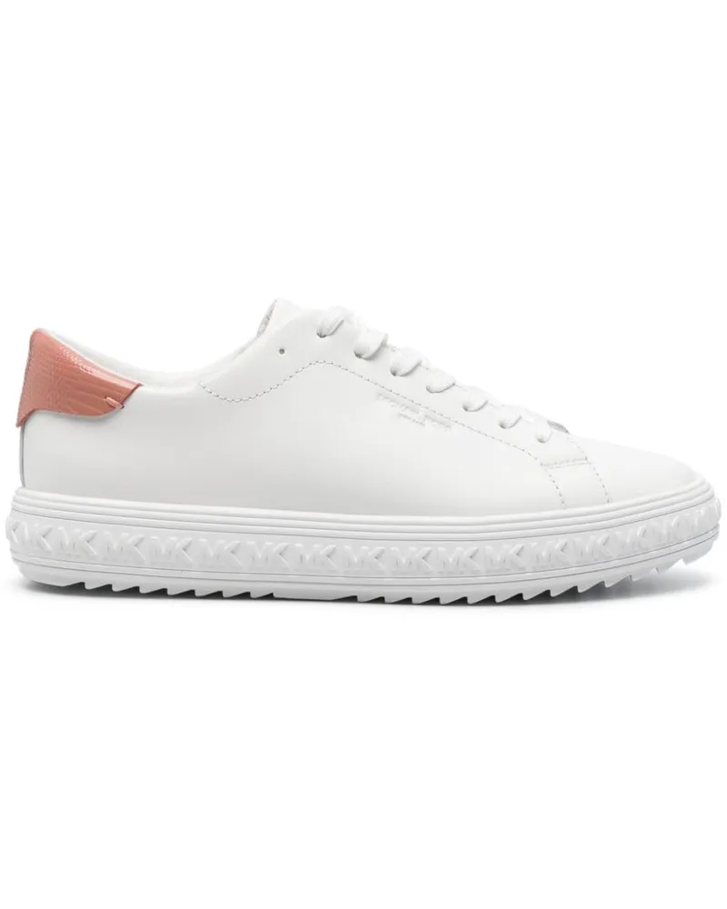 Michael Kors Sneakers mit Logo-Prägung - Weiß Weiß